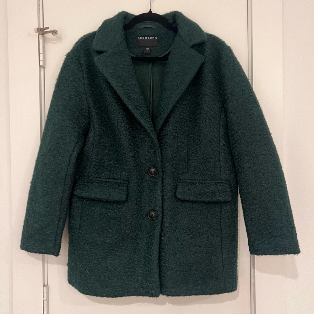 Bernardo Women’s Green Pea Coat